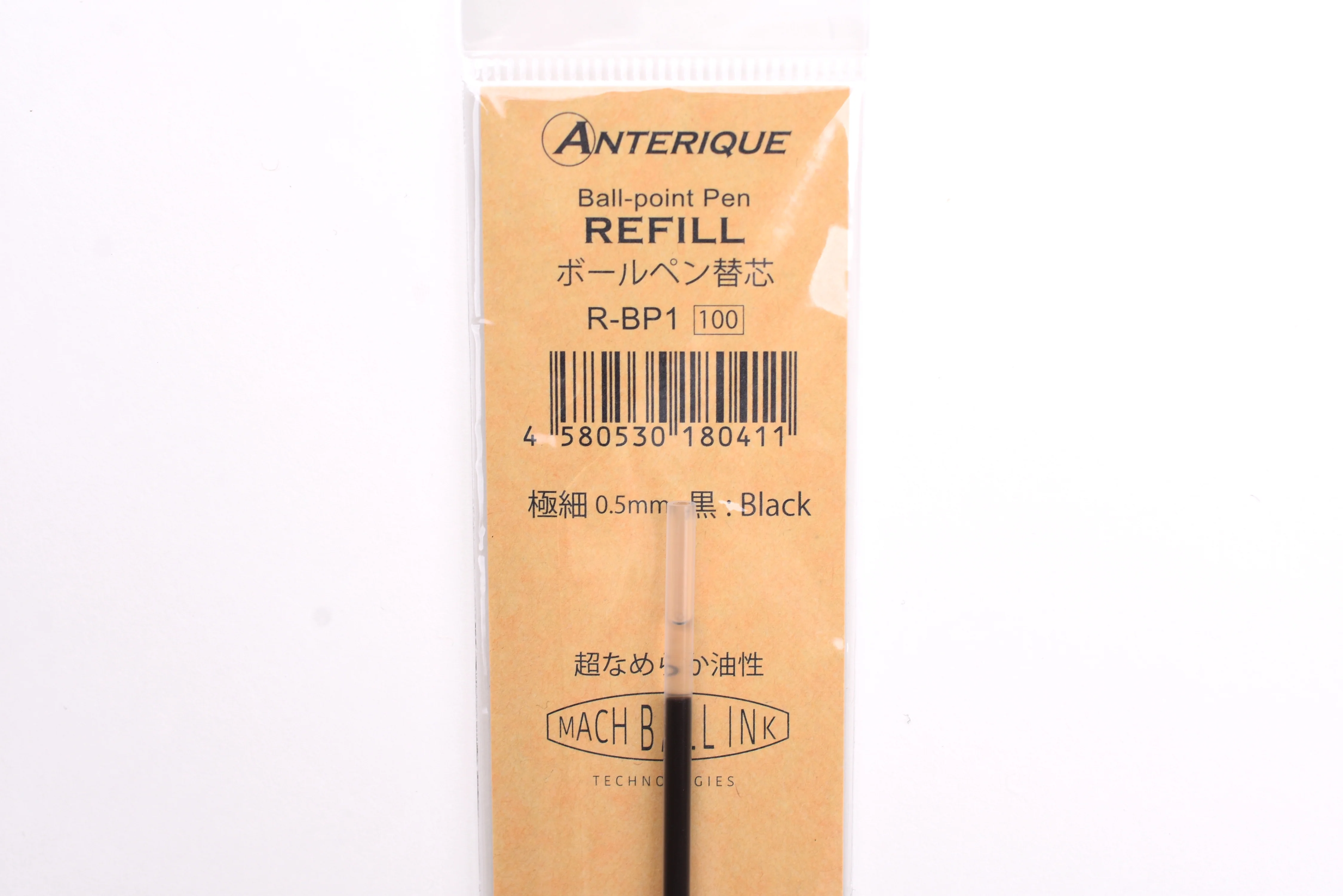 Anterique Stationers ATBP1-AB Refill - 0.5mm - Black - Image 3