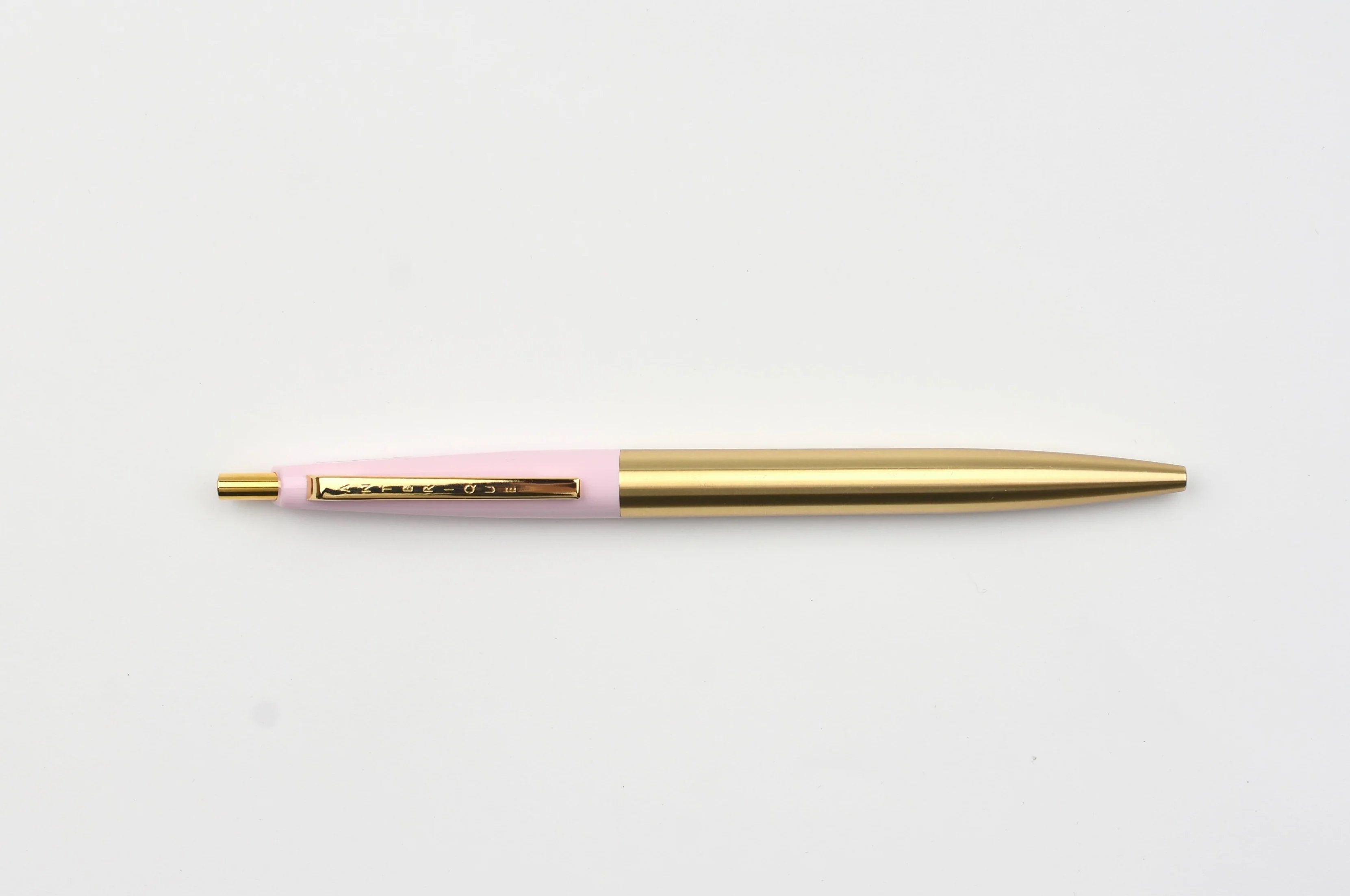 Anterique Stationers Ultra-Low Viscosity Ballpoint Pen - 0.5mm - Brass Edition - Image 6