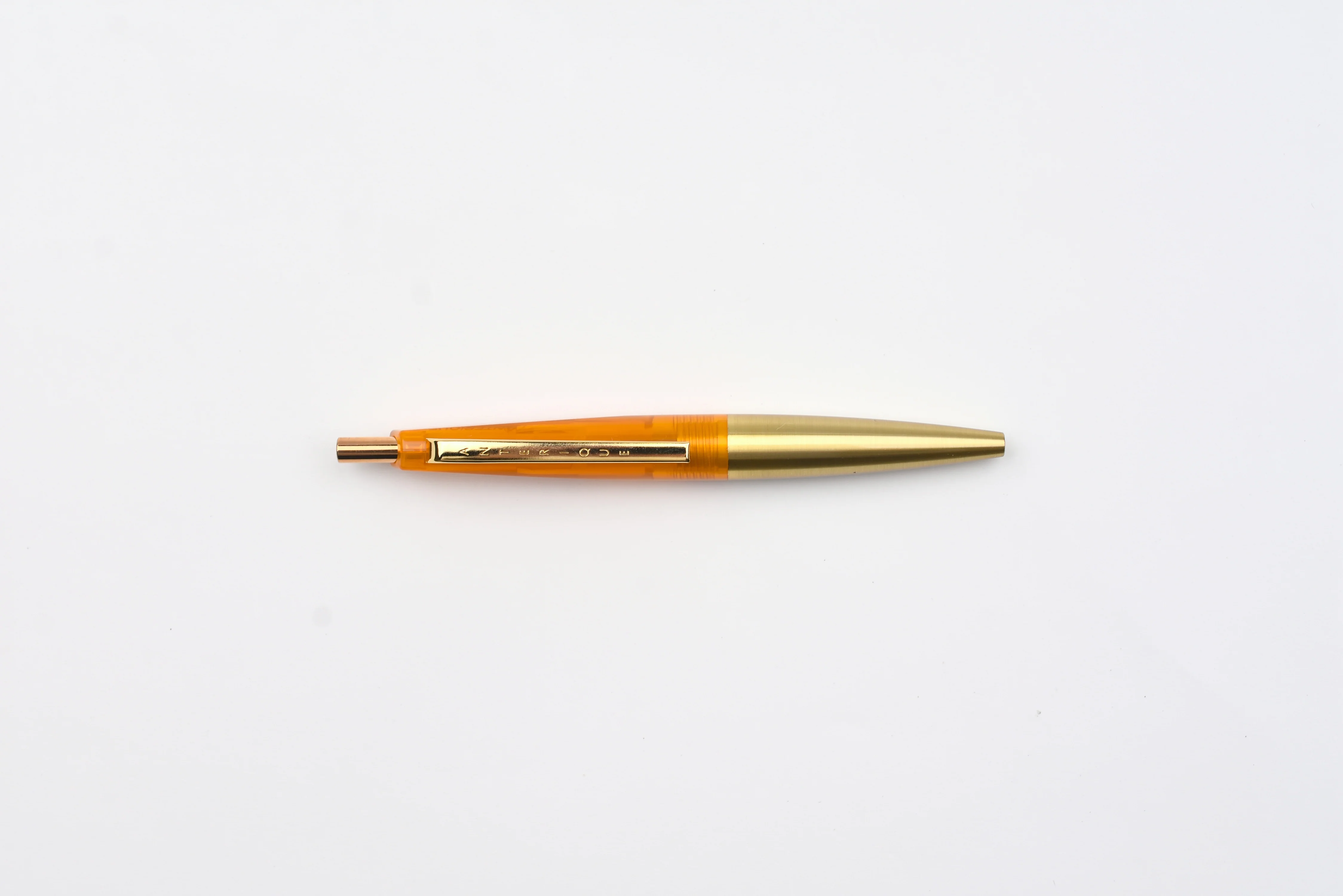 Anterique Stationers - Ultra-Low Viscosity Ballpoint Pen - Mini - 0.5mm - Brass Edition - Image 6