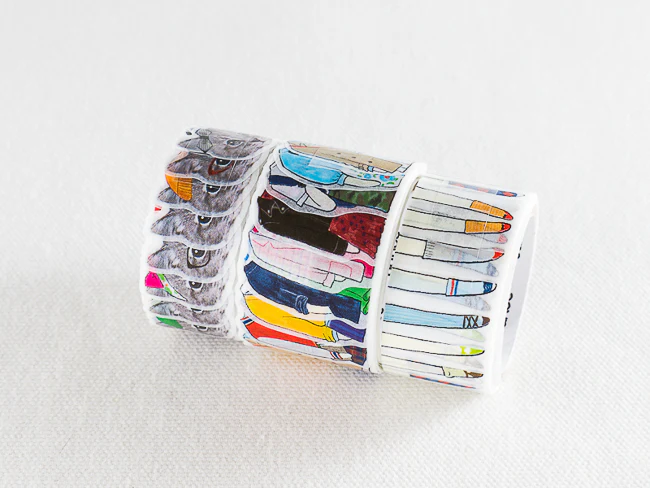 Bande Preppy Grey Cat - Image 3