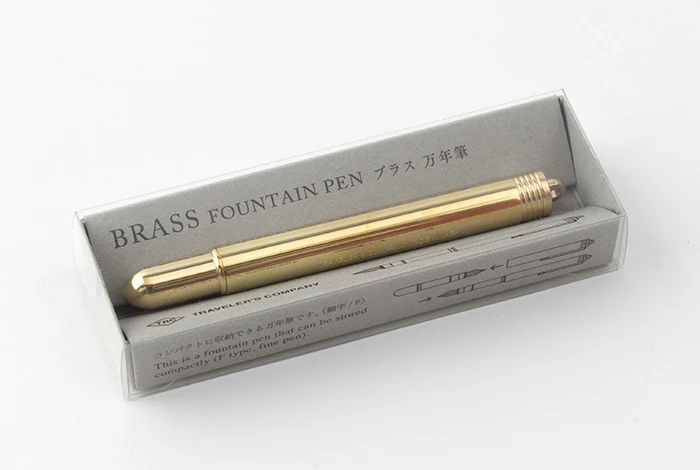 TRAVELER's Company Brass Fountain Pen - Image 12