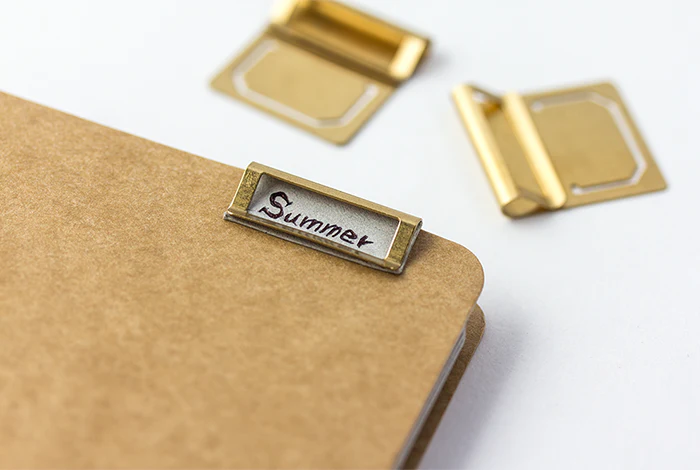 TRAVELER's Brass Index Clips - Image 4