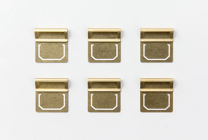 TRAVELER's Brass Index Clips - Image 6