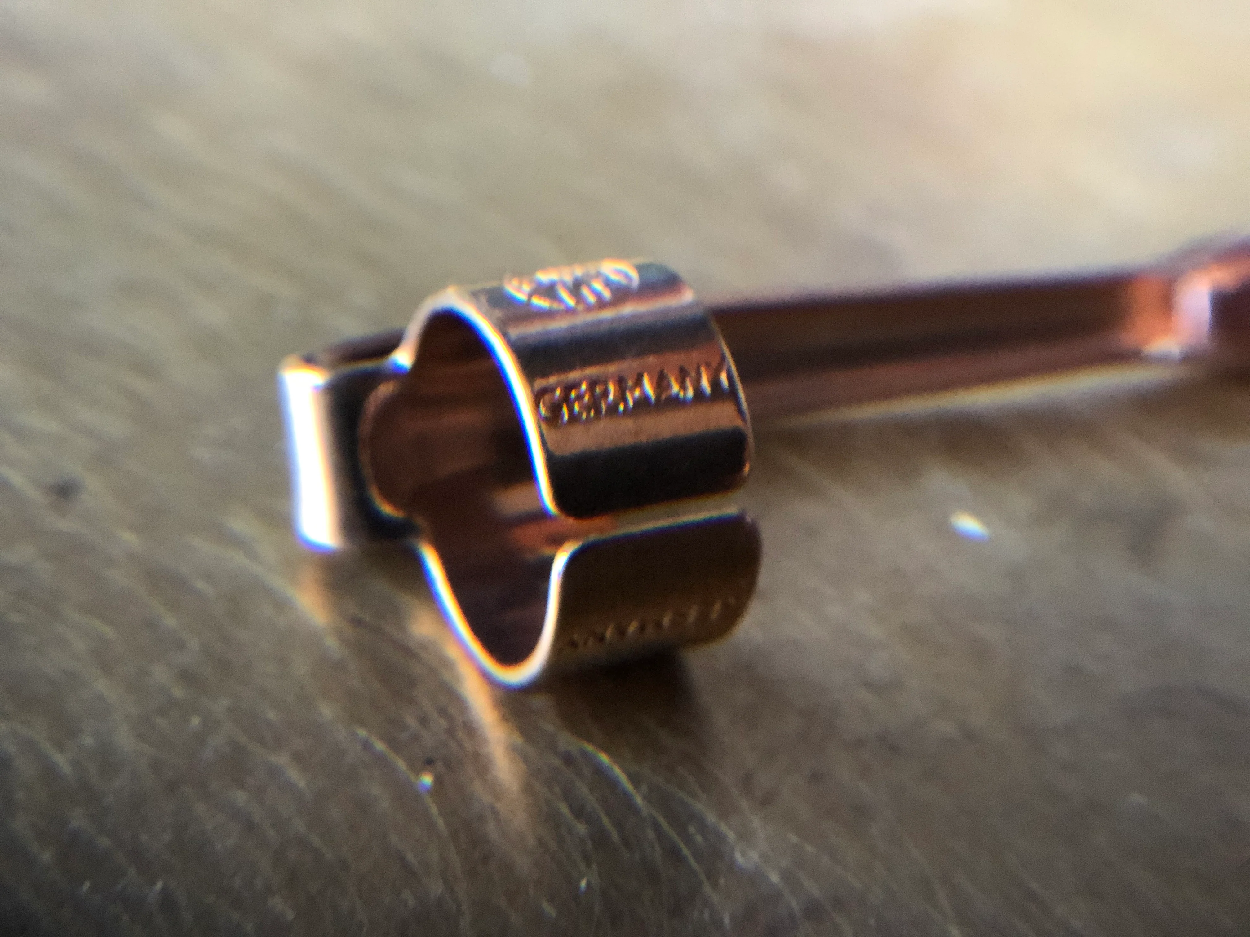 Kaweco LILIPUT Deluxe Clip - Raw Bronze - Image 3