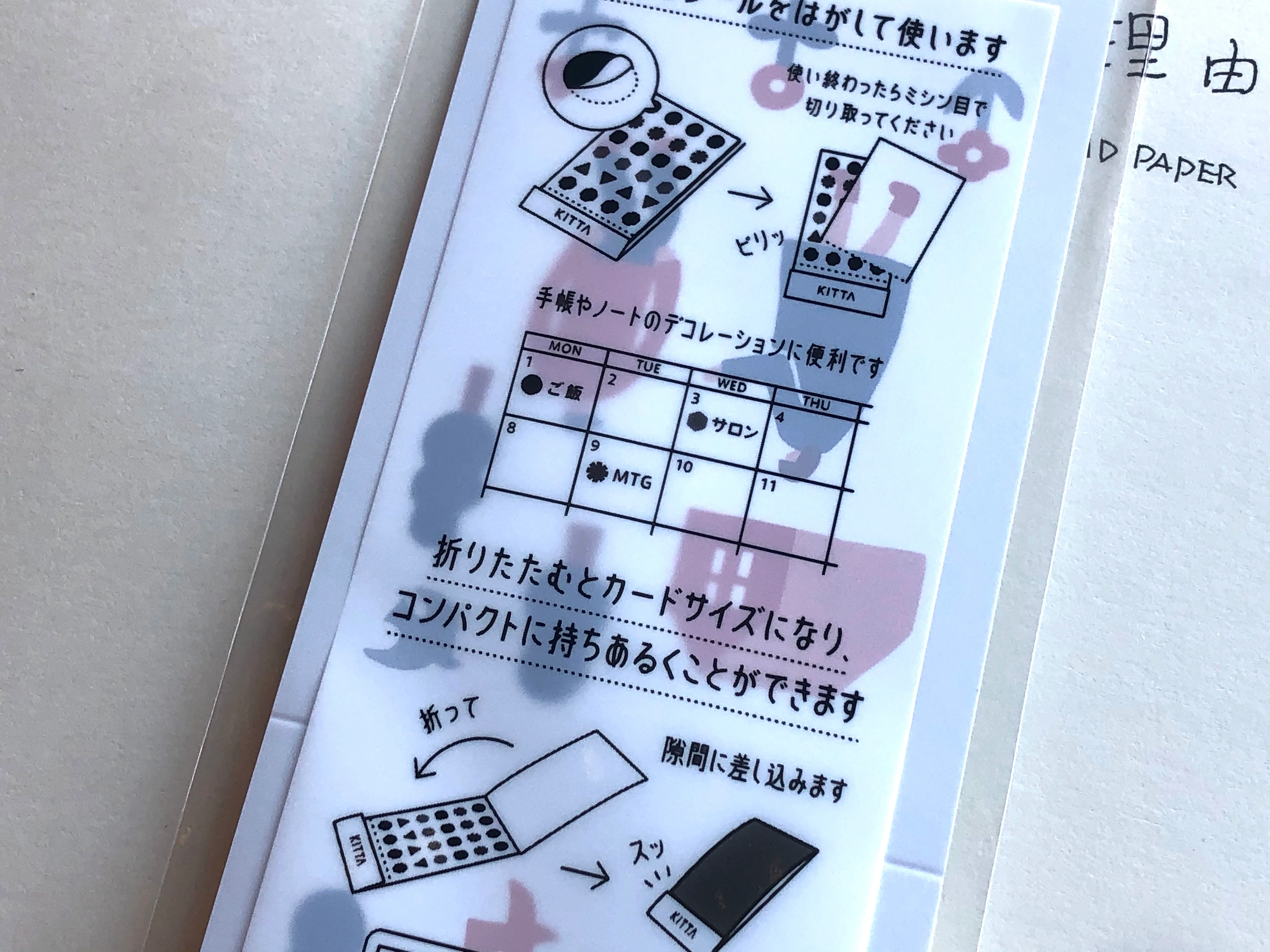 Kitta Portable Washi Tape - Icon - Town - Image 3