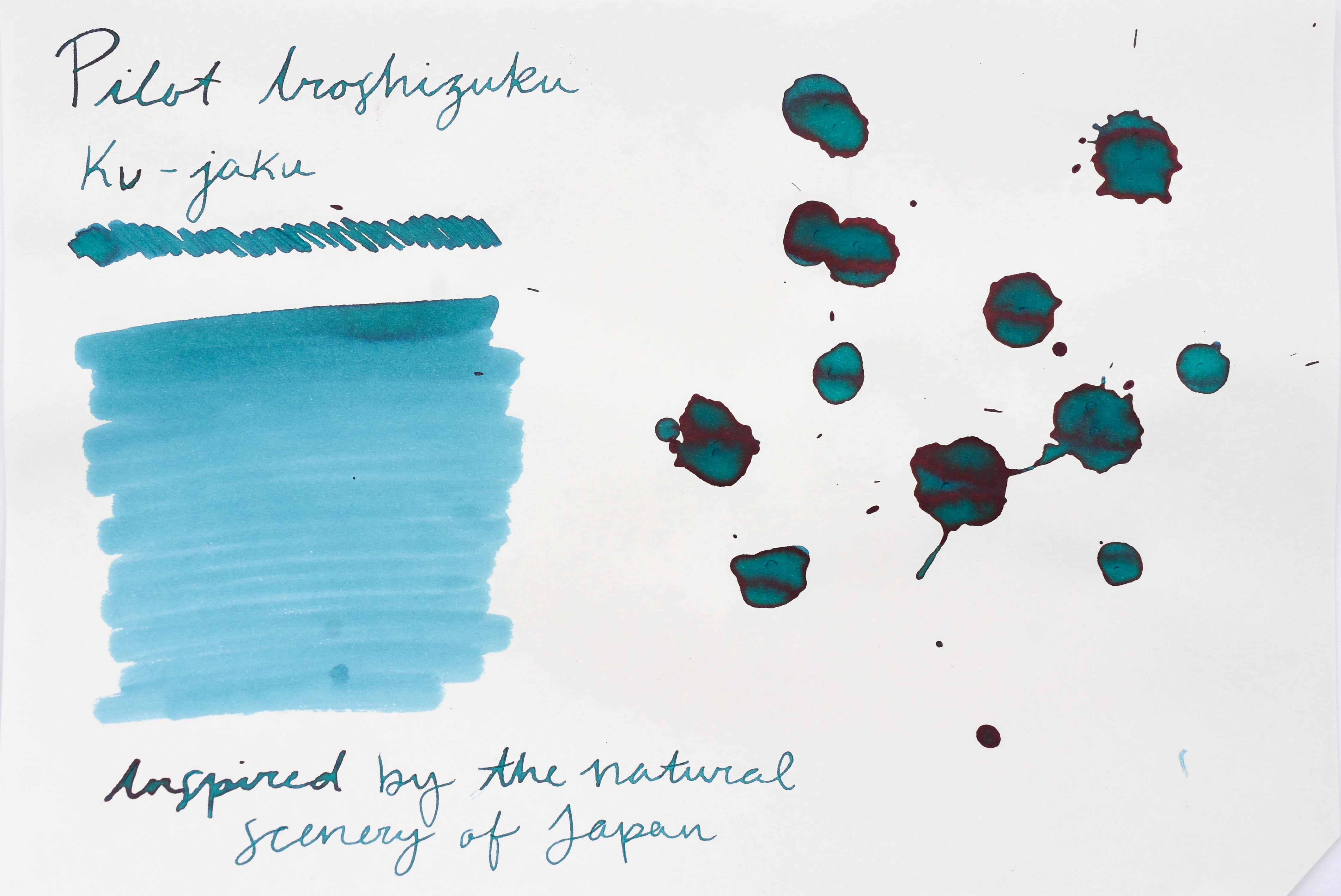 Pilot Iroshizuku Ink - Ku-jaku - 50 mL Bottle Ink - Image 3