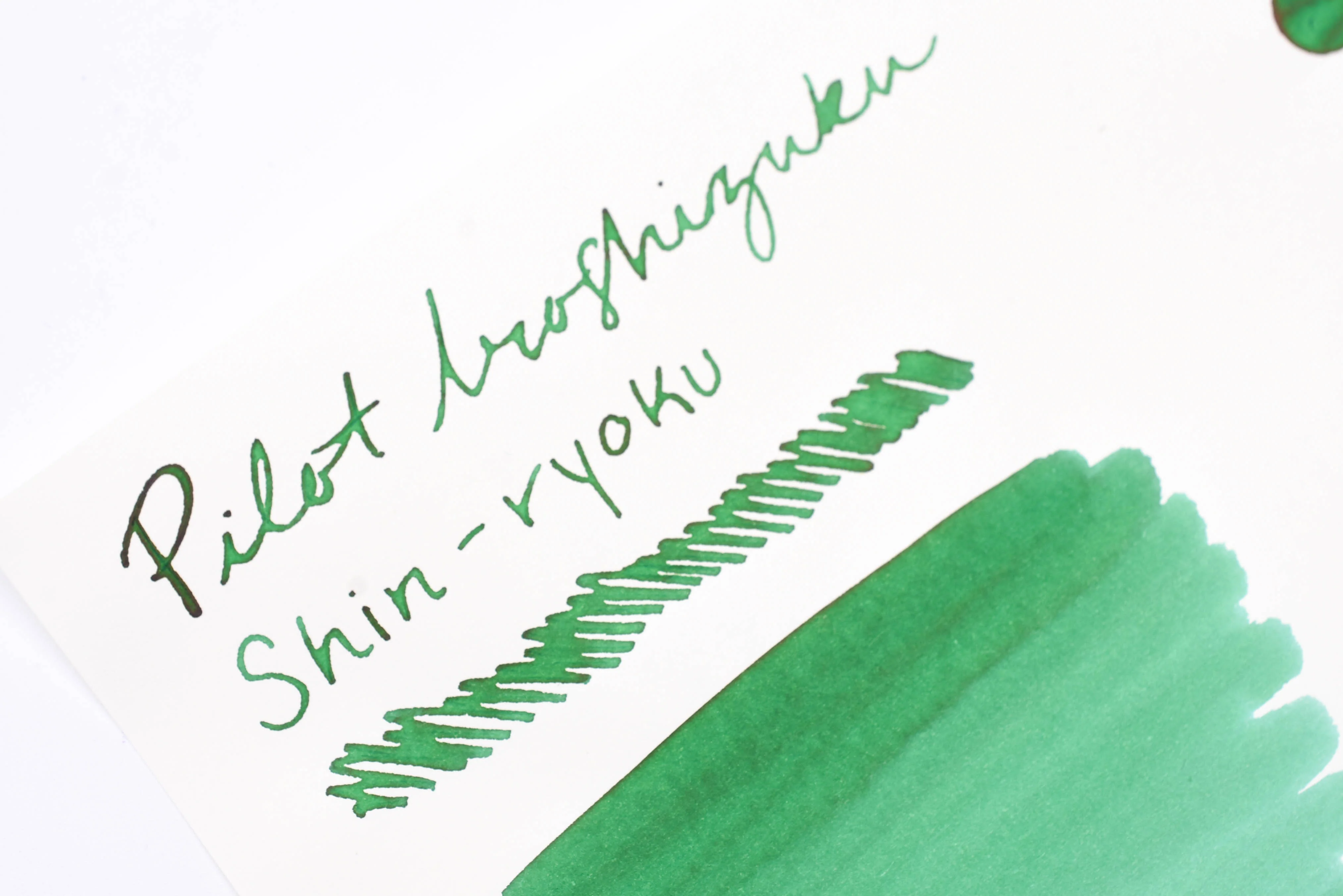 Pilot Iroshizuku Ink - Shin-ryoku - 50 mL Bottle Ink - Image 4