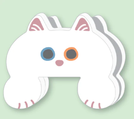 Sun-Star Jittome Die-Cut Clip - Cat (Coming Soon) - Image 5